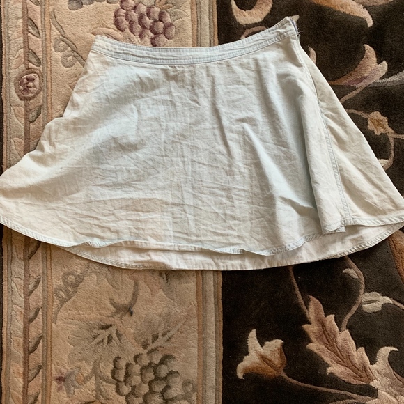 Light Denim Skater Skirt - Picture 2 of 2